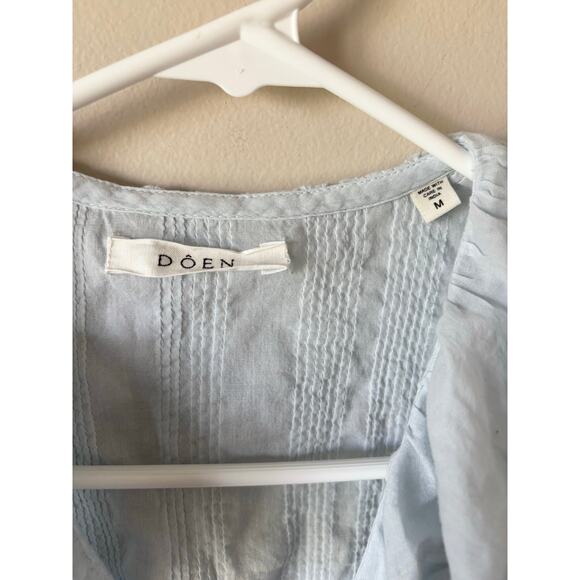 DOEN Henri Top in Alice Blue M - Picture 7 of 11